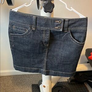 Denim Mini Skirt